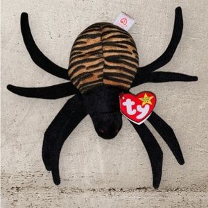Vintage TY Beanie Baby Spinner The Spider October 1996